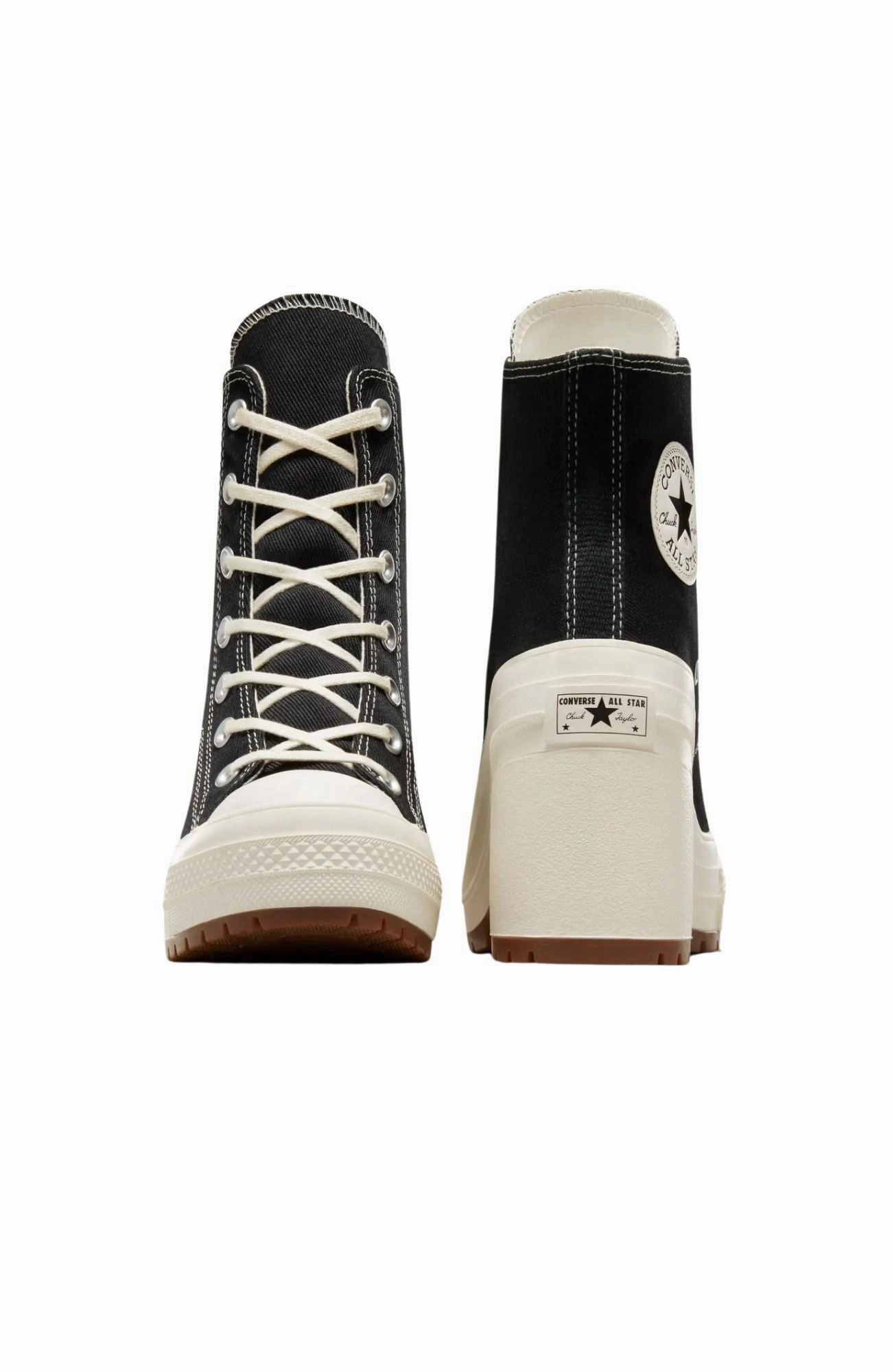 sale at shoprite Chuck Taylor All Star 70 De Luxe Heel Canvas High Top Black White