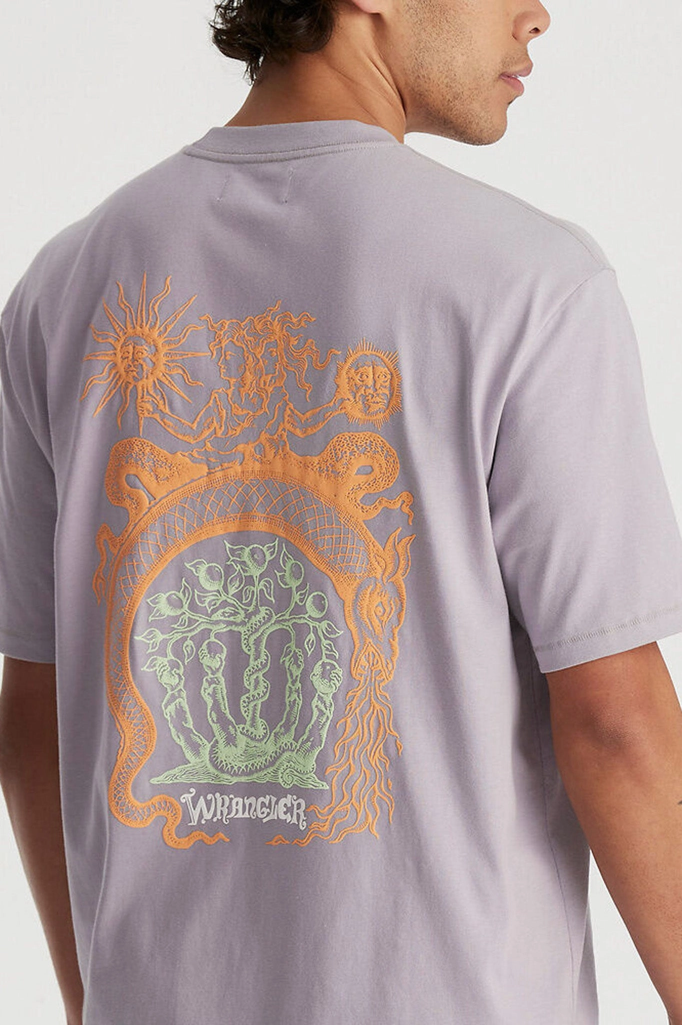 sale baby clothes Earth Serpent Slacker Tee Concrete