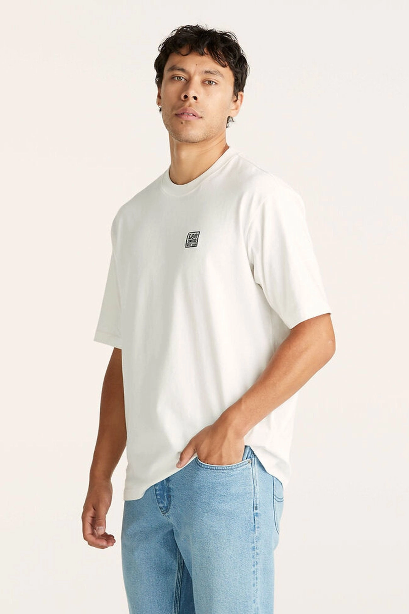 sale bags Lee Limited Baggy Tee Vintage White