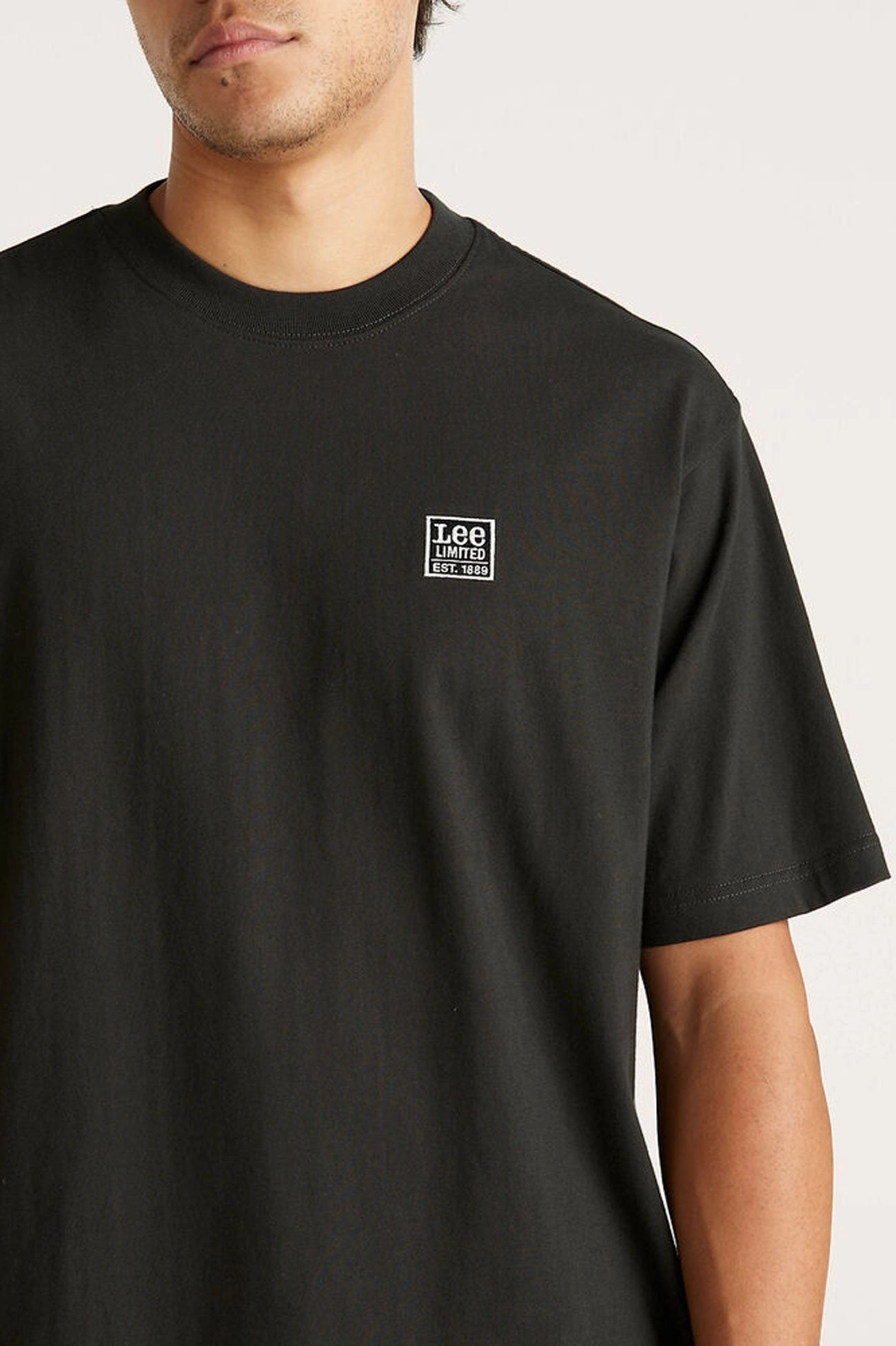sale banner Lee Limited Baggy Tee Worn Black