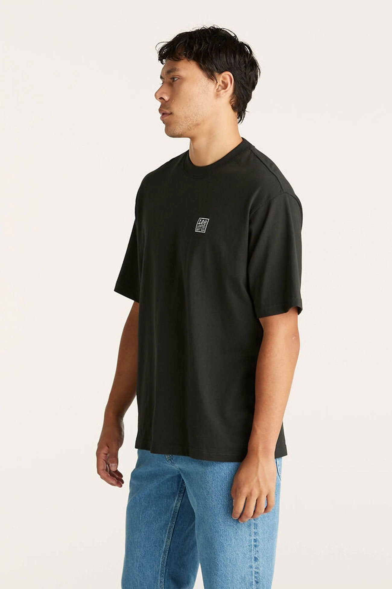 sale banner Lee Limited Baggy Tee Worn Black