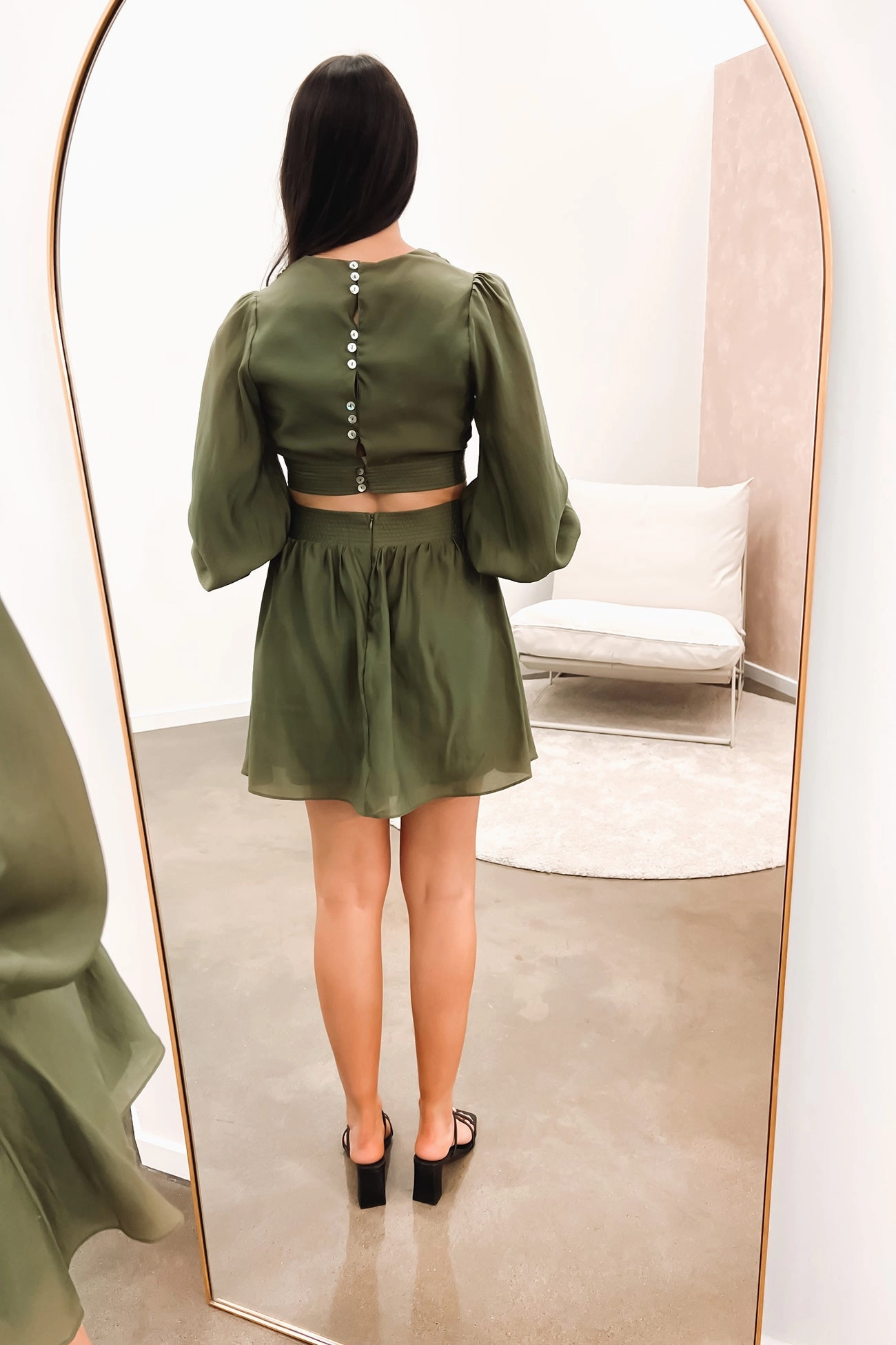 sale bike online Worthington Mini Dress Olive