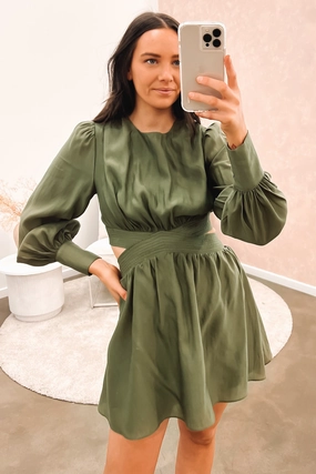 sale bike online Worthington Mini Dress Olive kerastase sale