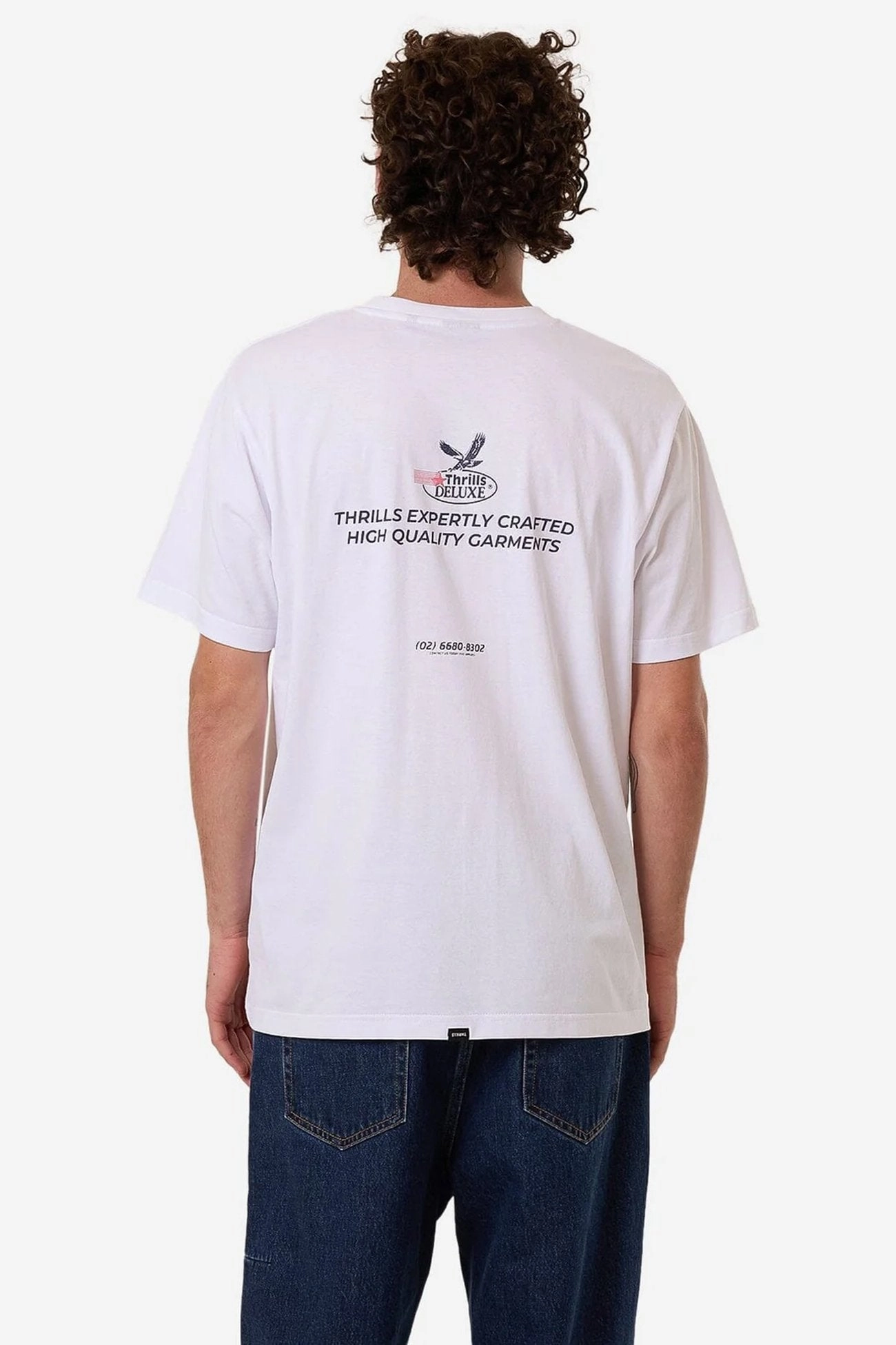 sale book Deluxe Merch Fit Tee White