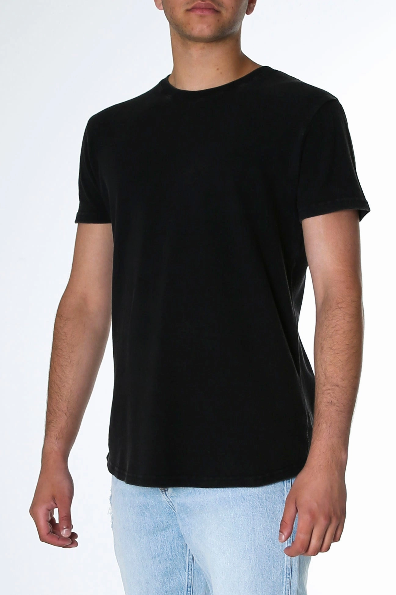 sale christmas cards Acid Pique Tee Washed Black