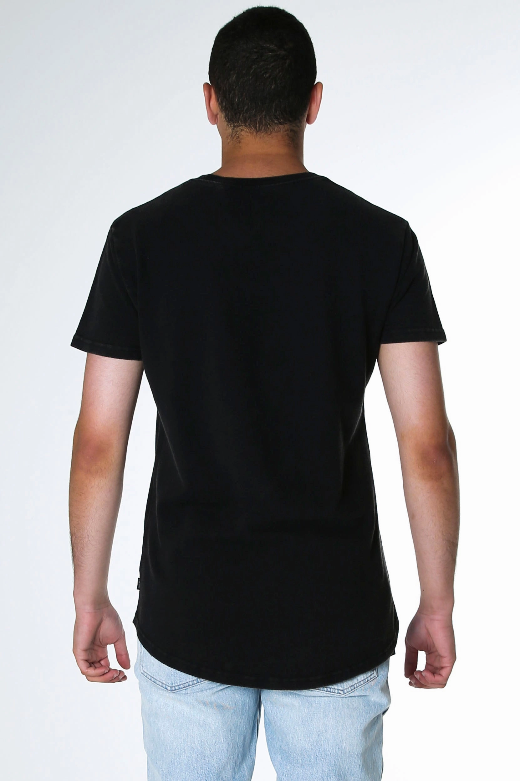 sale christmas cards Acid Pique Tee Washed Black