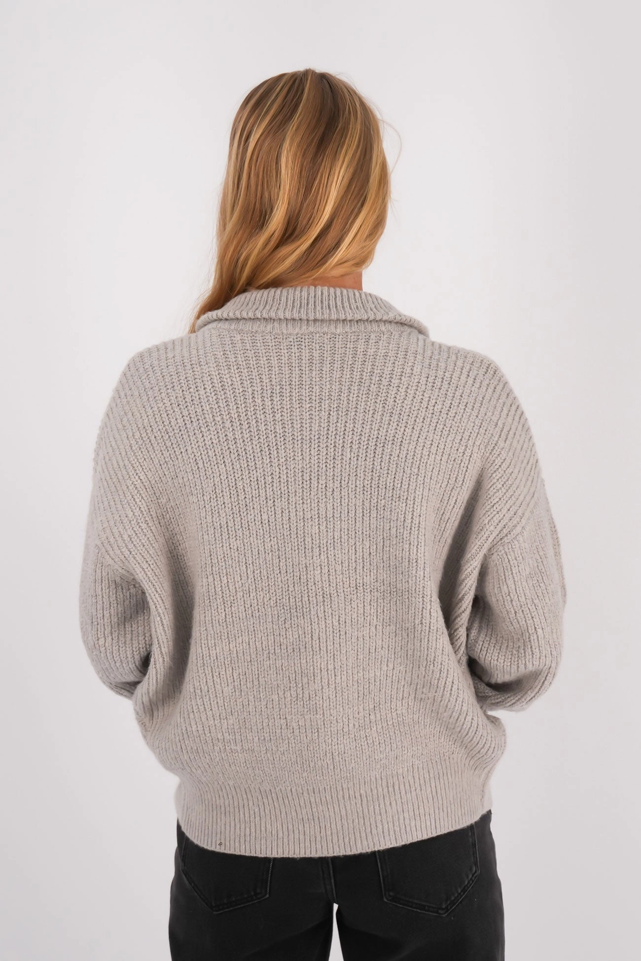 sale deed Kiya Knit Grey Marle