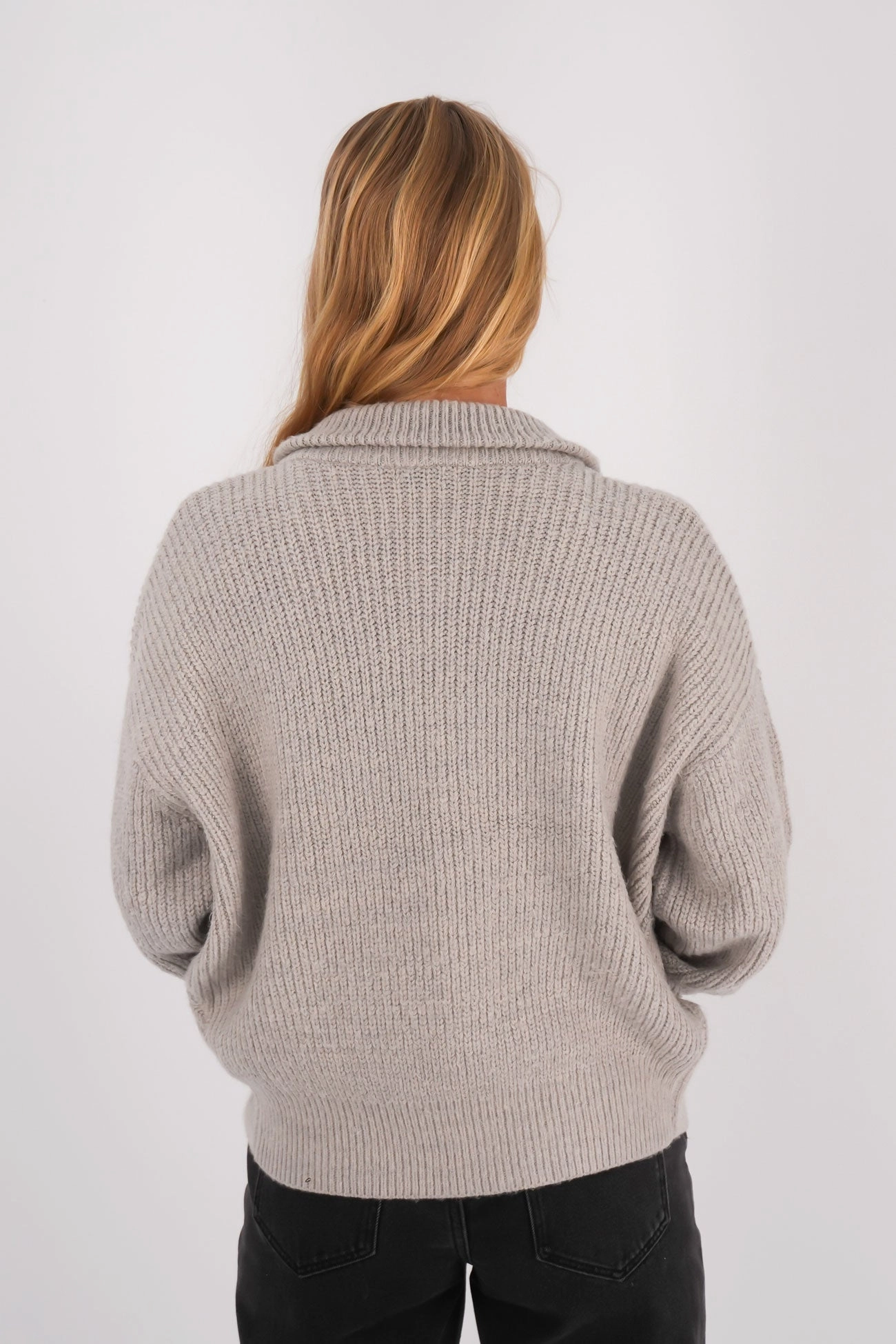 sale deed Kiya Knit Grey Marle
