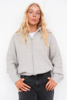 sale deed Kiya Knit Grey Marle sale new balance