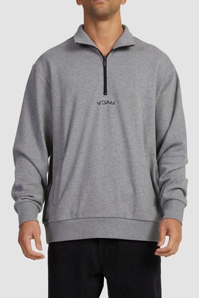 sale deed Mini Flipped Half Zip Grey Marle sale nike shoes
