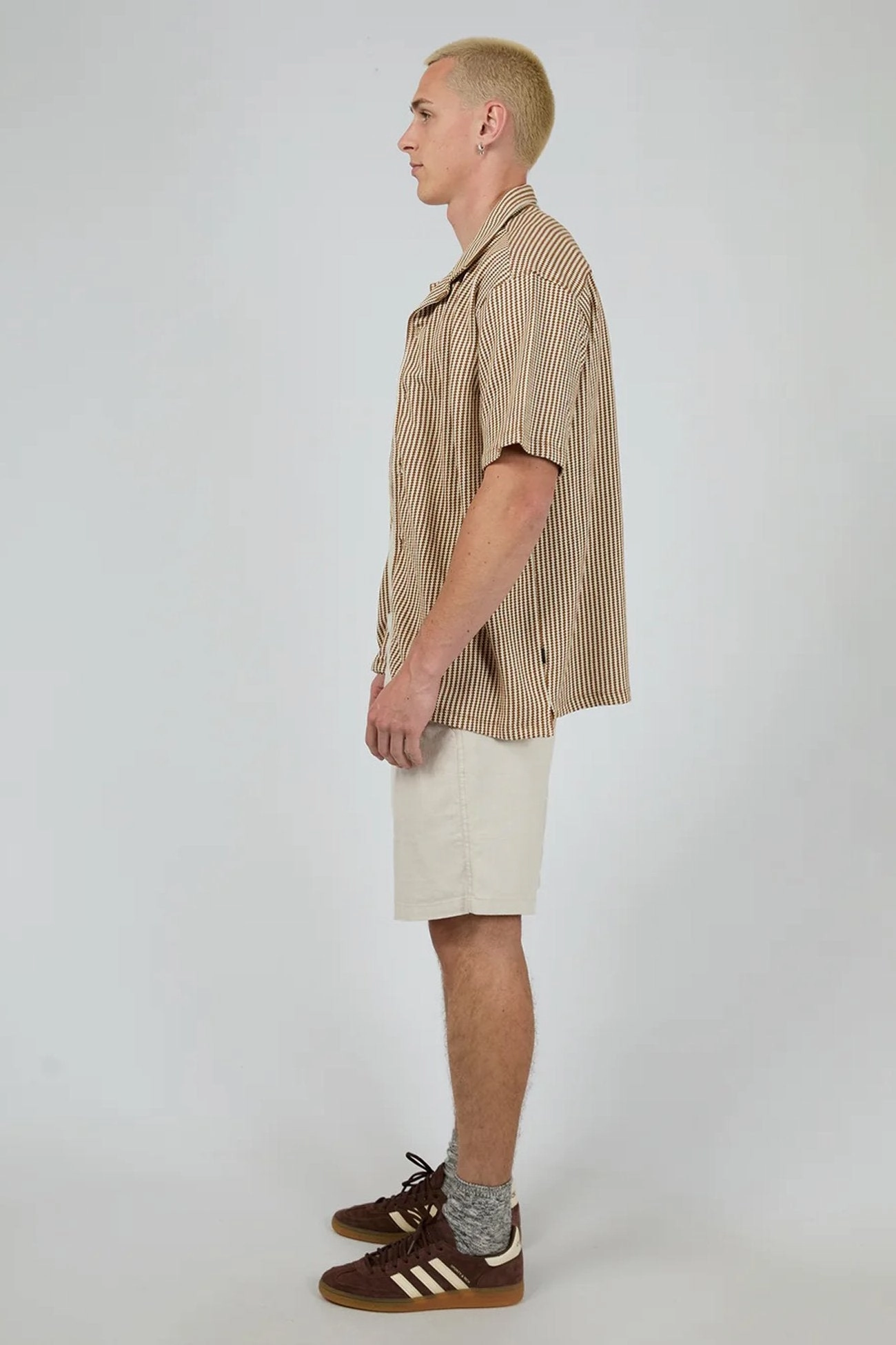 sale designer bags Jackson Short Sleeve Shirt Brown