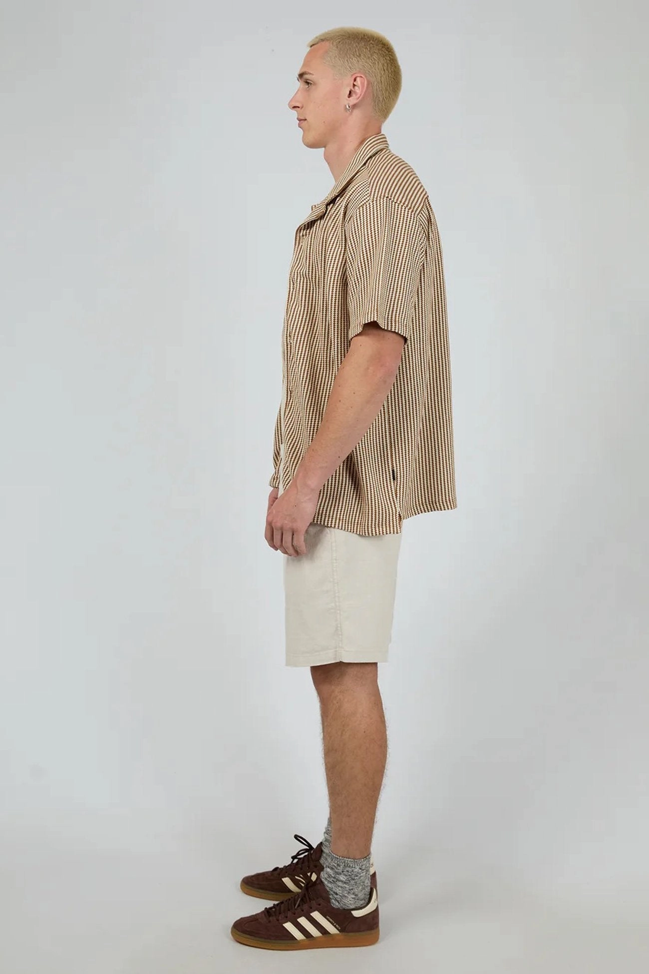 sale designer bags Jackson Short Sleeve Shirt Brown