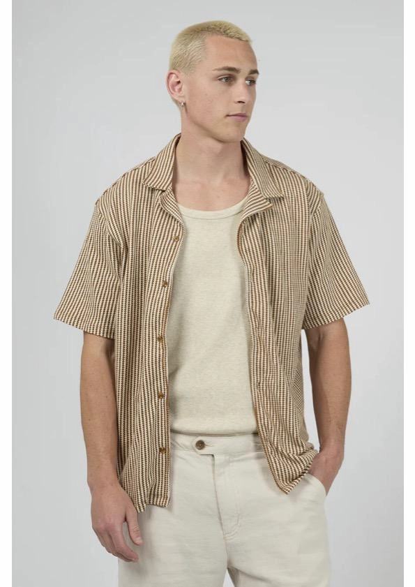 sale designer bags Jackson Short Sleeve Shirt Brown sale shoes