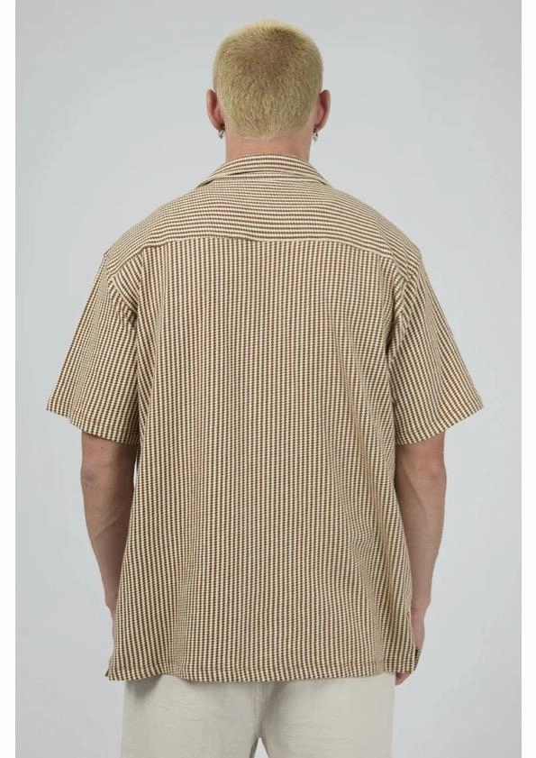 sale designer bags Jackson Short Sleeve Shirt Brown
