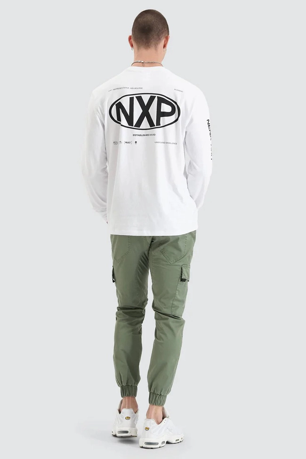 sale electronics Tensile Long Sleeve Tee Optical White