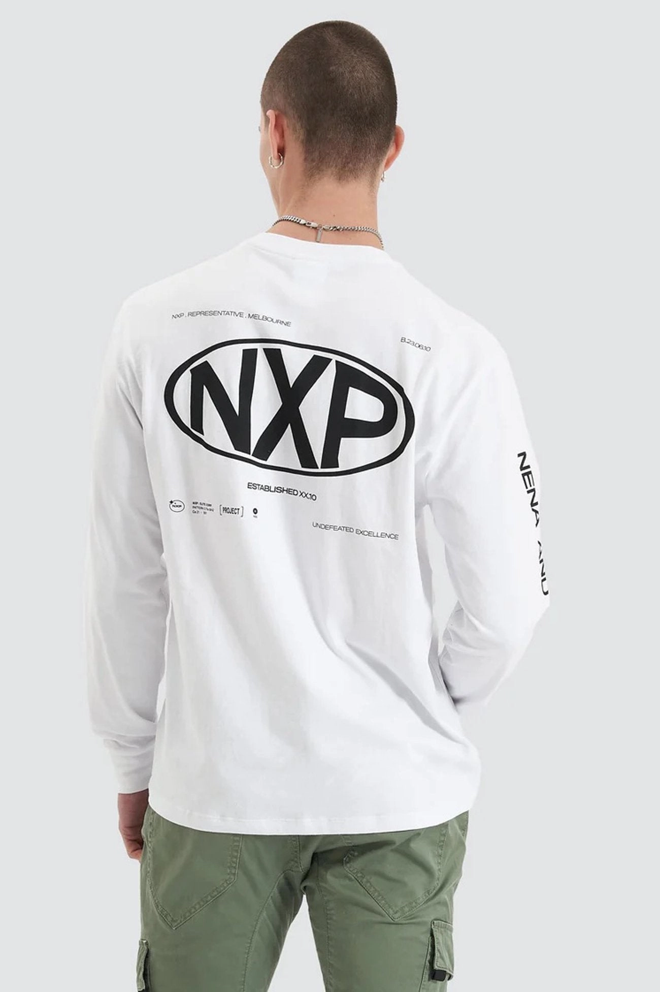 sale electronics Tensile Long Sleeve Tee Optical White
