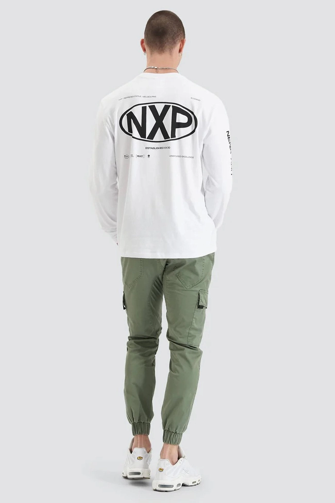 sale electronics Tensile Long Sleeve Tee Optical White