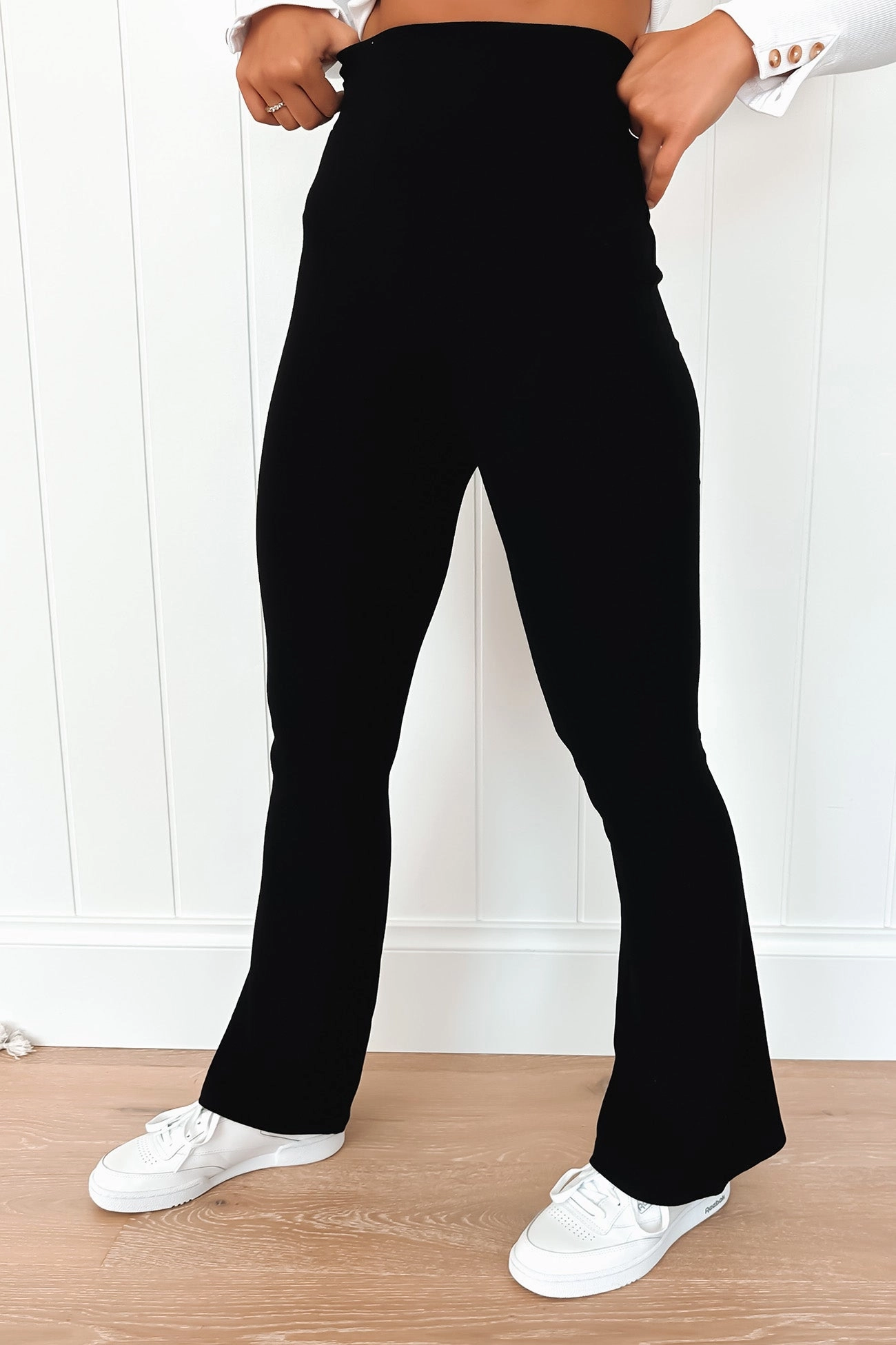 sale fish Lennox Ribbed Pant Black