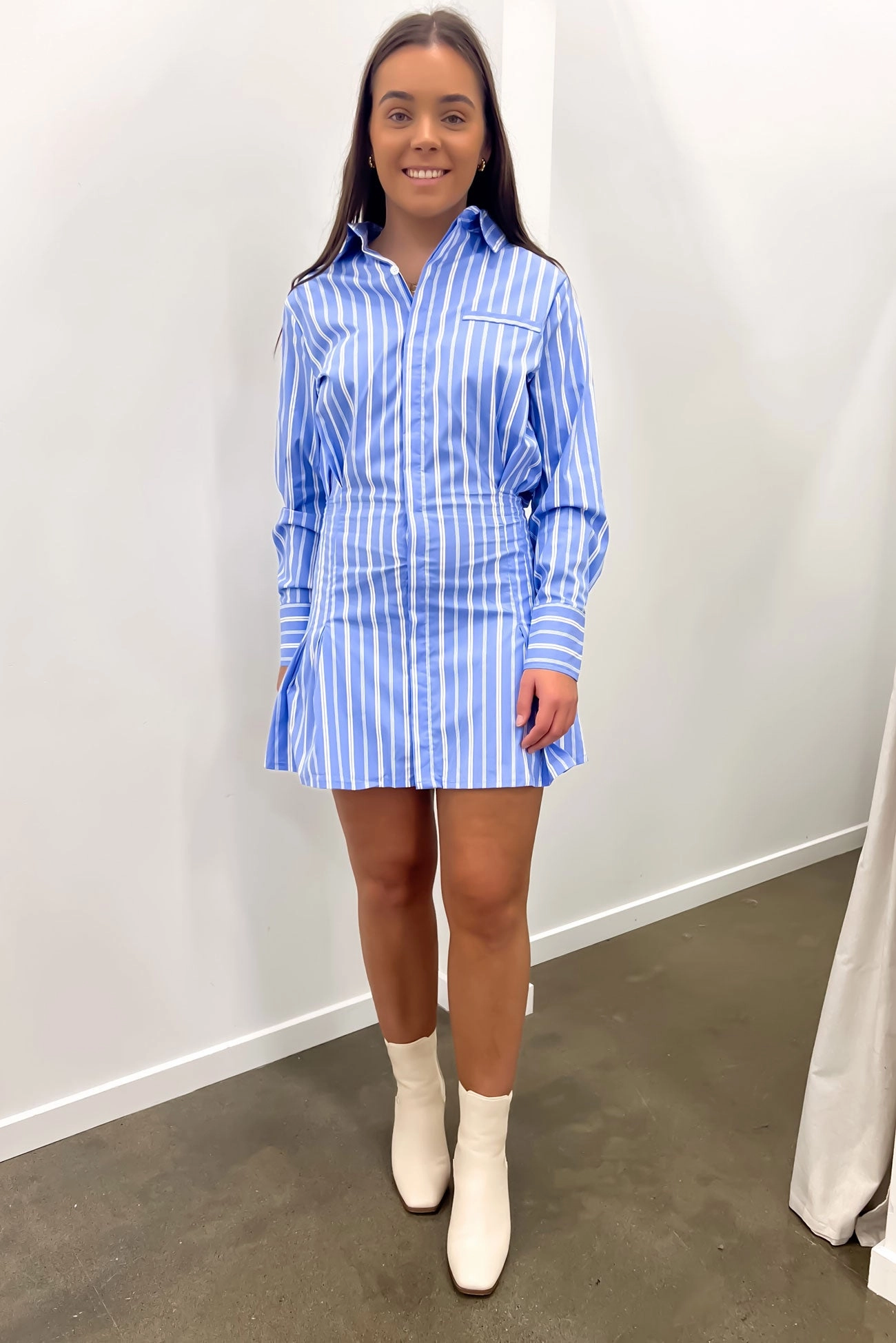 sale flipkart Cecile Mini Dress Blue