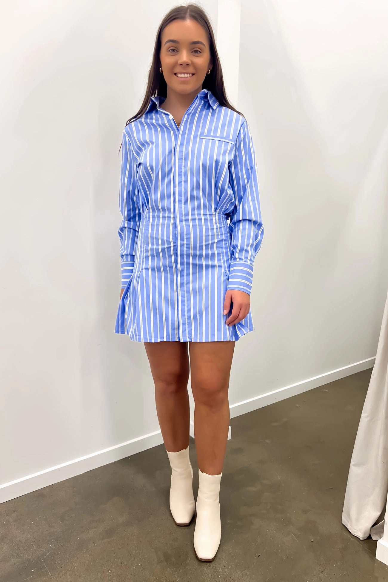sale flipkart Cecile Mini Dress Blue
