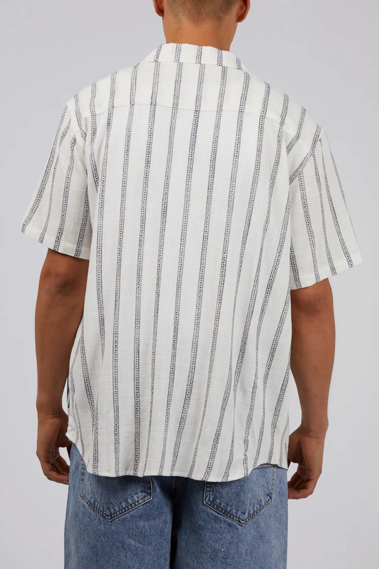 sale food Drifter Stripe Shirt White