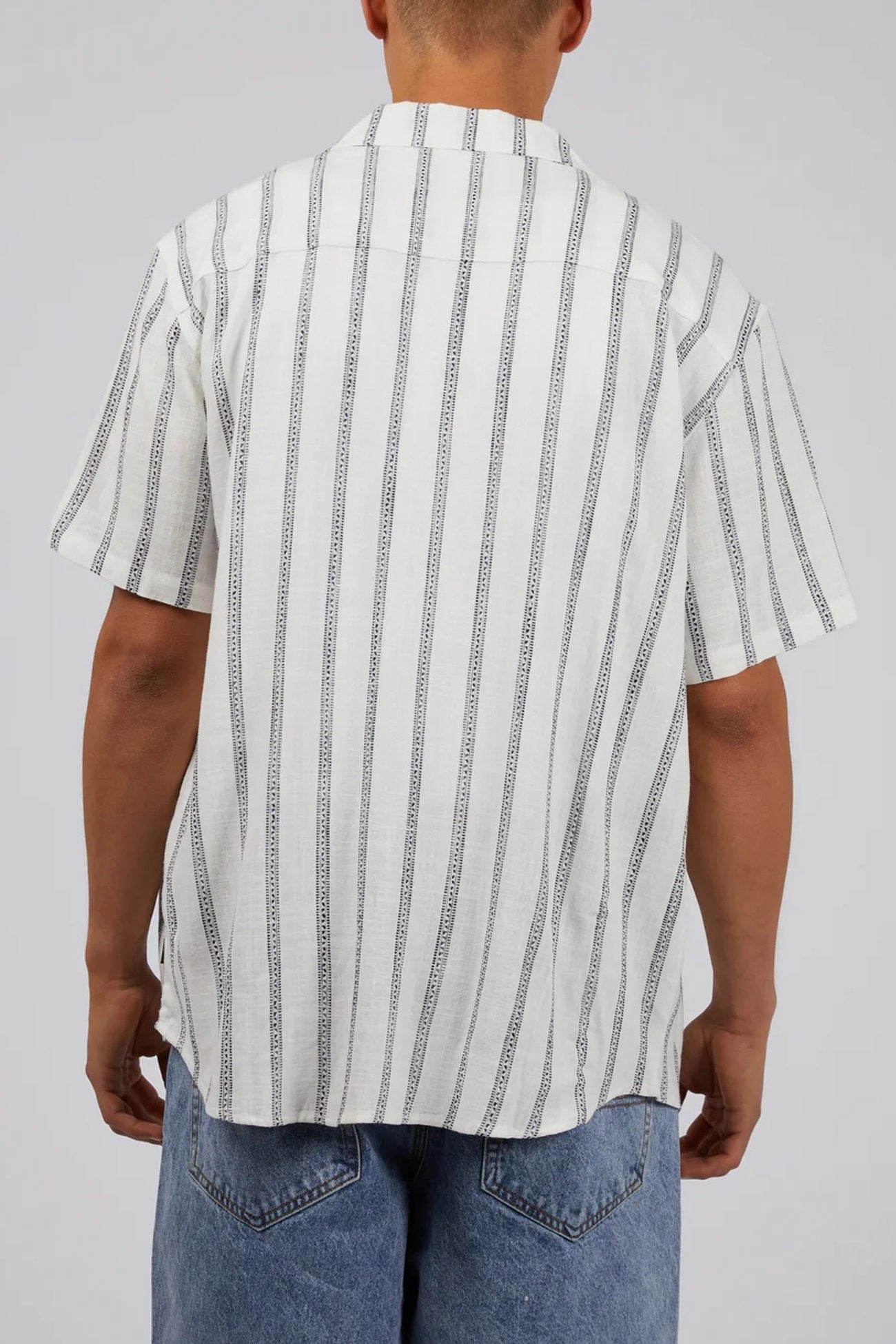 sale food Drifter Stripe Shirt White