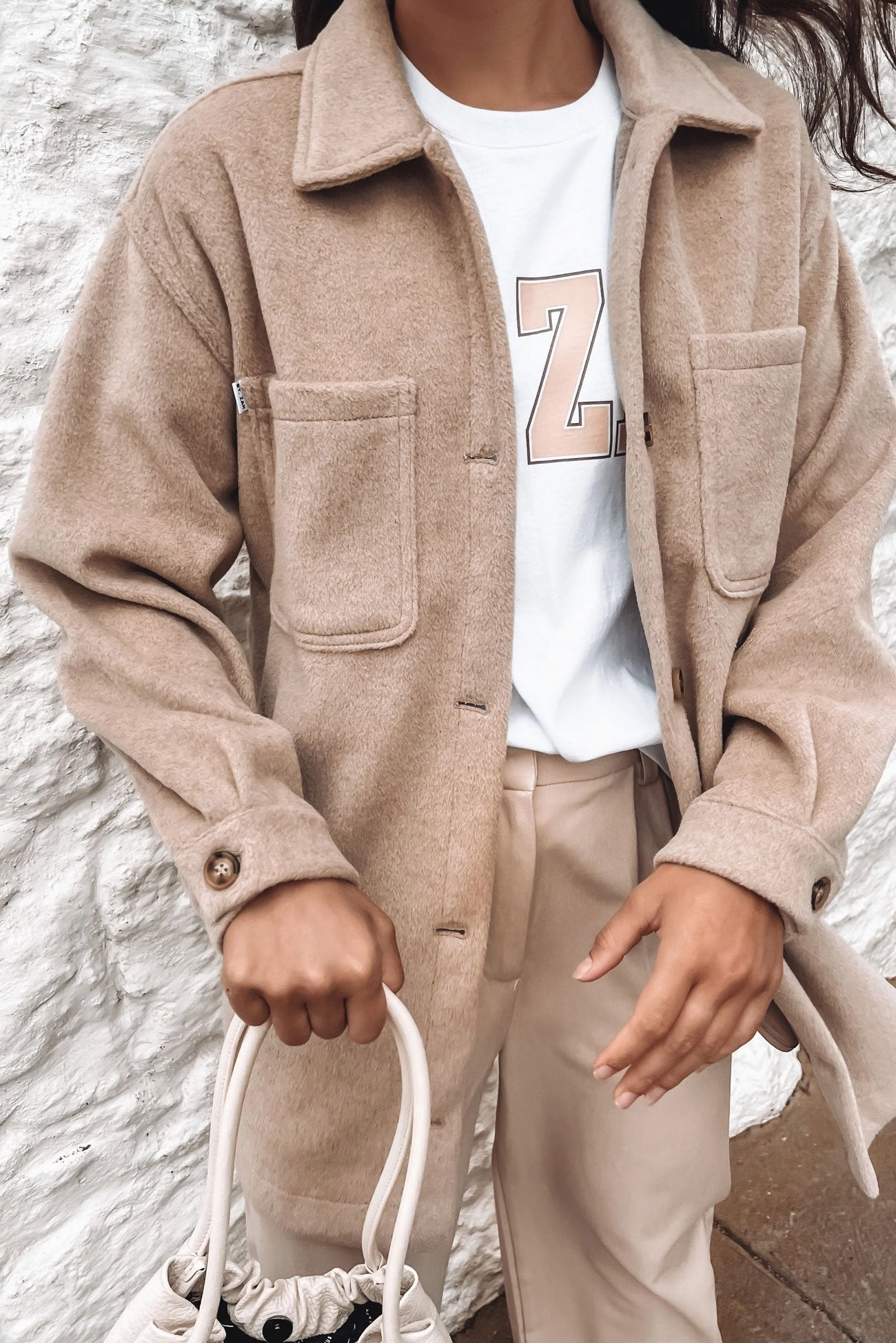 sale electronics Cameron Pocket Jacket Taupe sale jackets women