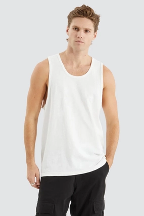 sale gifts Asheville Relaxed Singlet Natural White sale at clicks