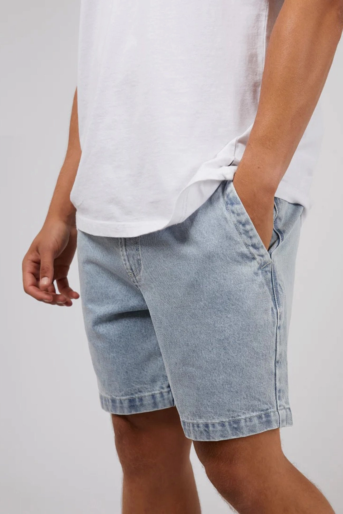 sale gifts Rider Denim Short Bleach Blue