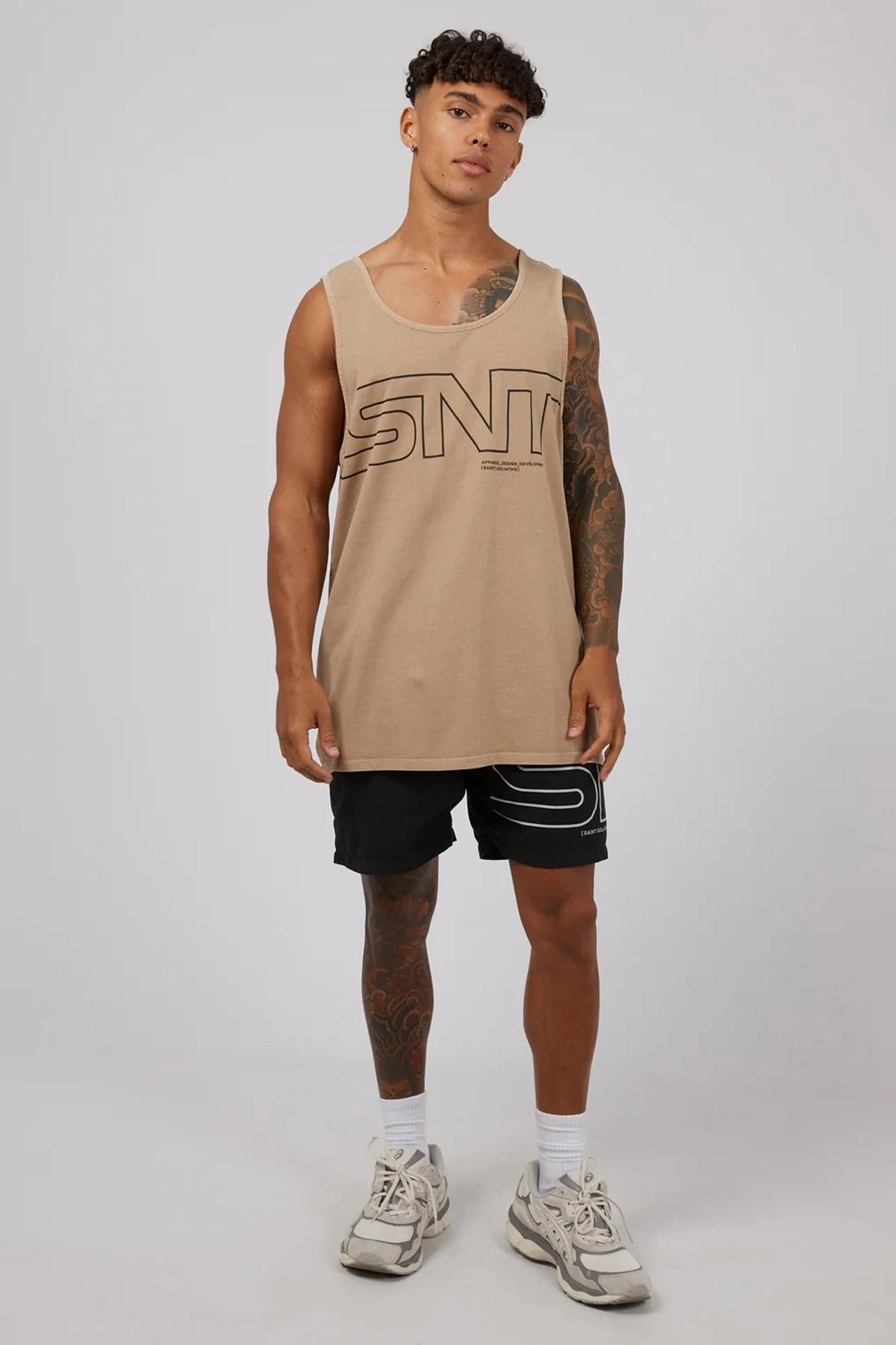 sale in amazon Link Singlet Tan