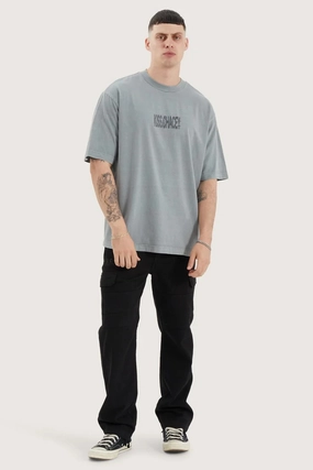 sale in hindi Wright Oversized Tee Pigment Neutral Grey easter sale