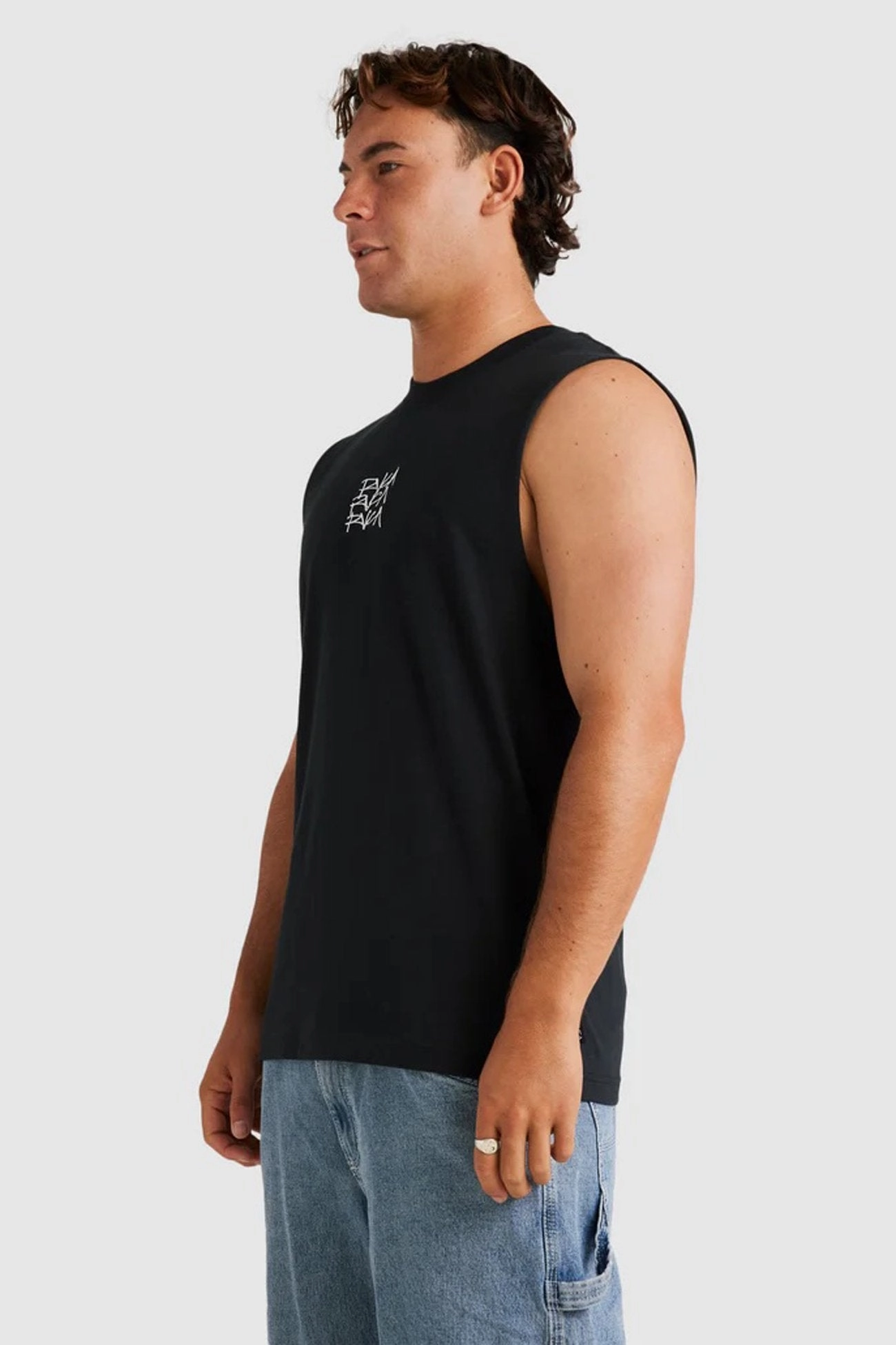 sale jumpsuit Scrawls Muscle Black