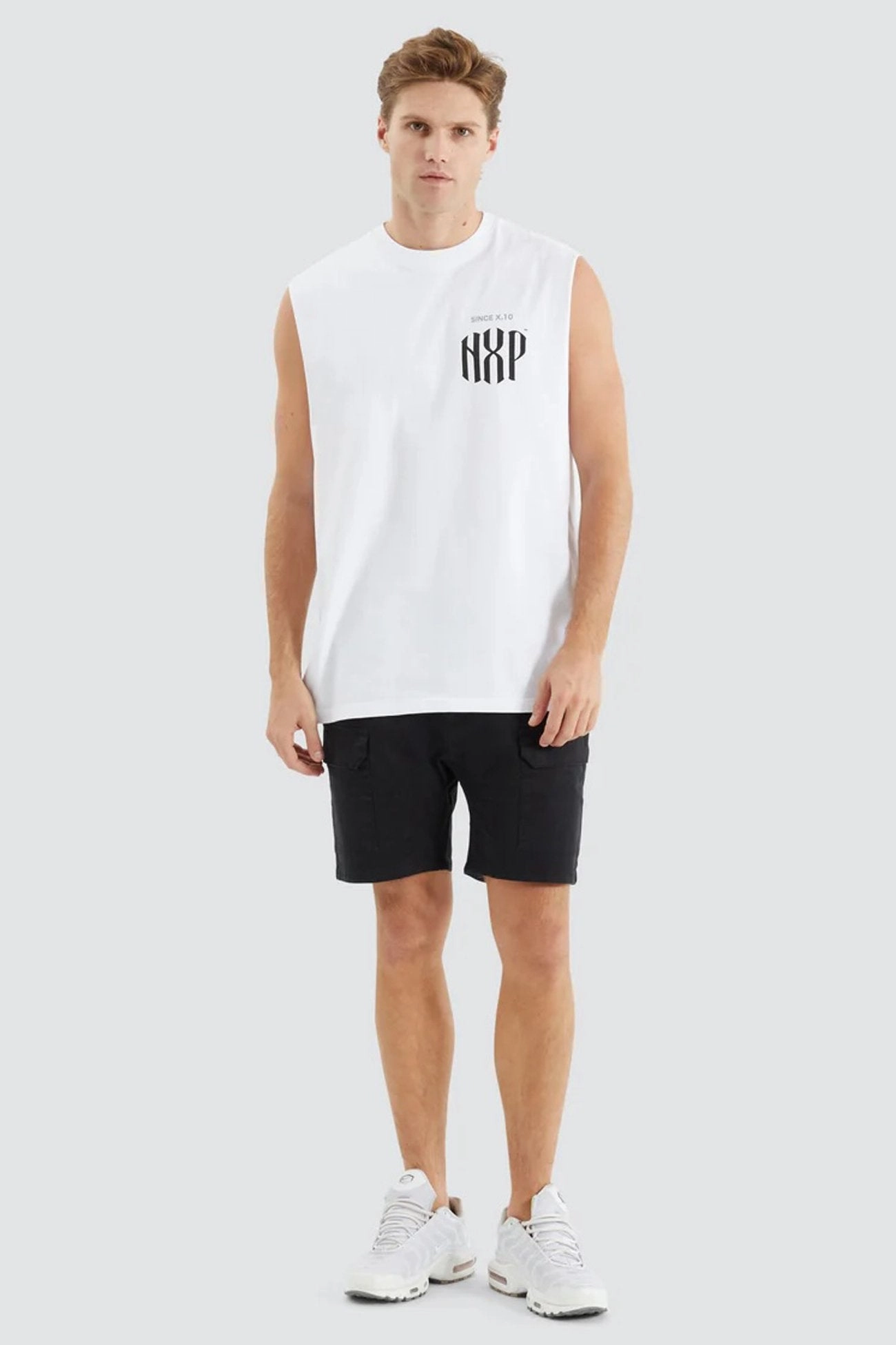 sale myntra Anode Relaxed Muscle Tee Optical White