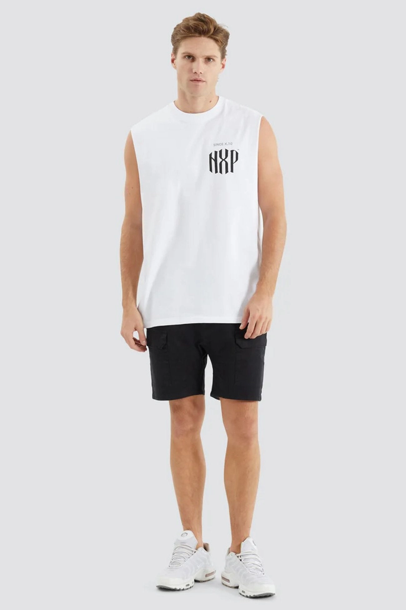 sale myntra Anode Relaxed Muscle Tee Optical White