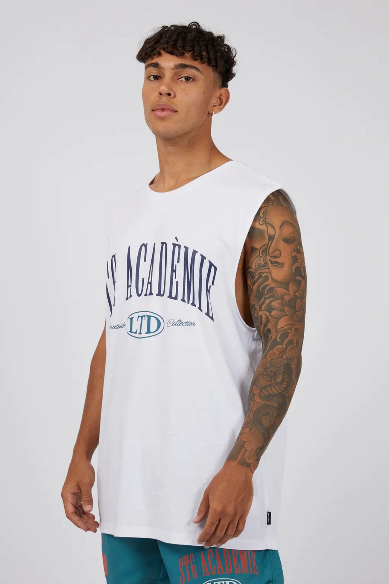 sale near me Courtside Muscle White