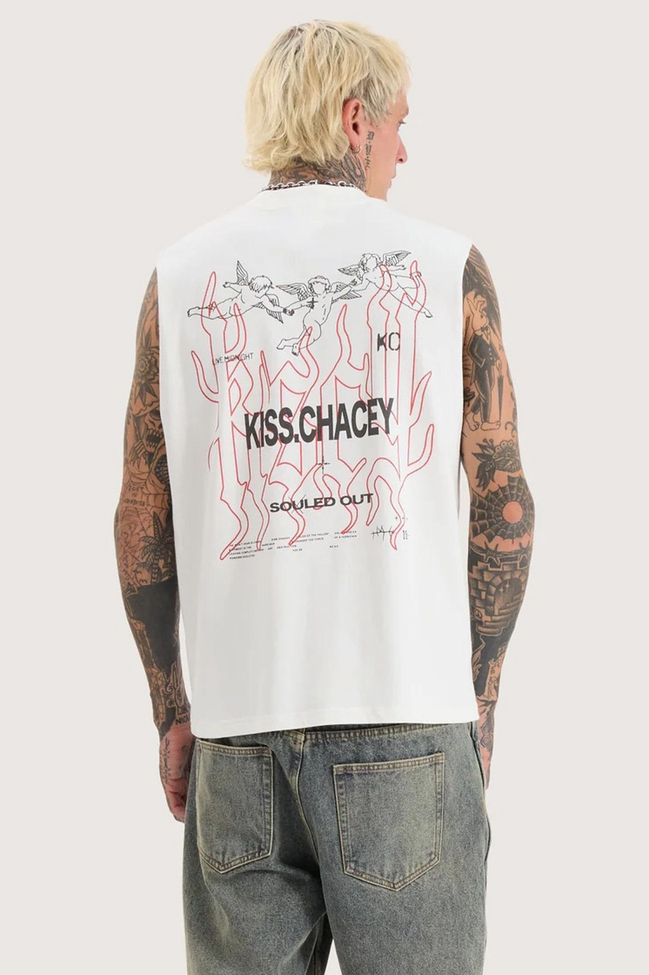 sale near me Destructed Street Muscle Natural White
