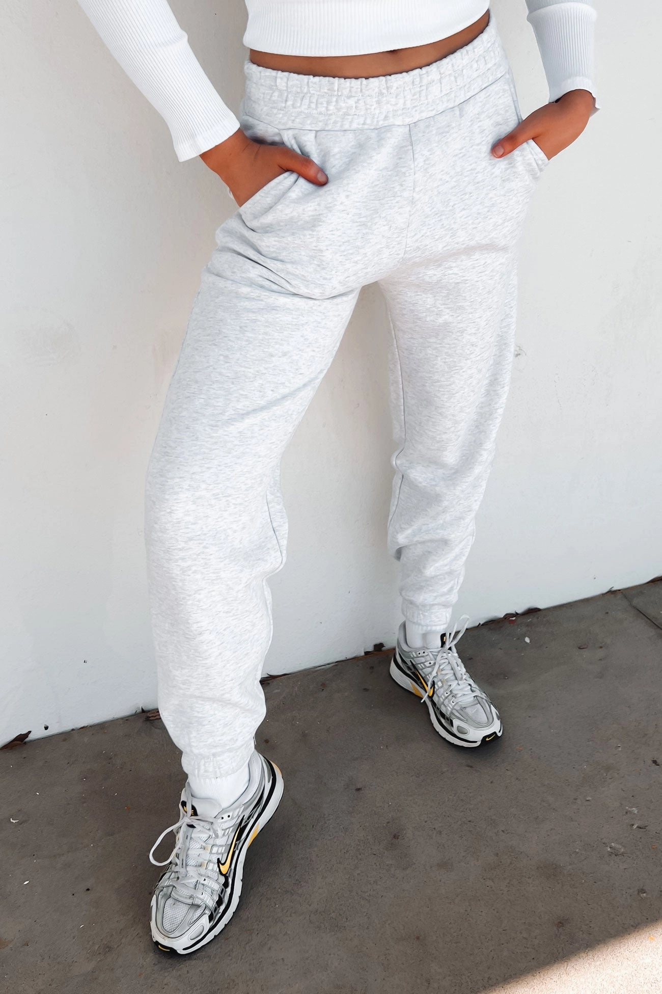 salesforce Austin Track Pant Snow Marle sale designer
