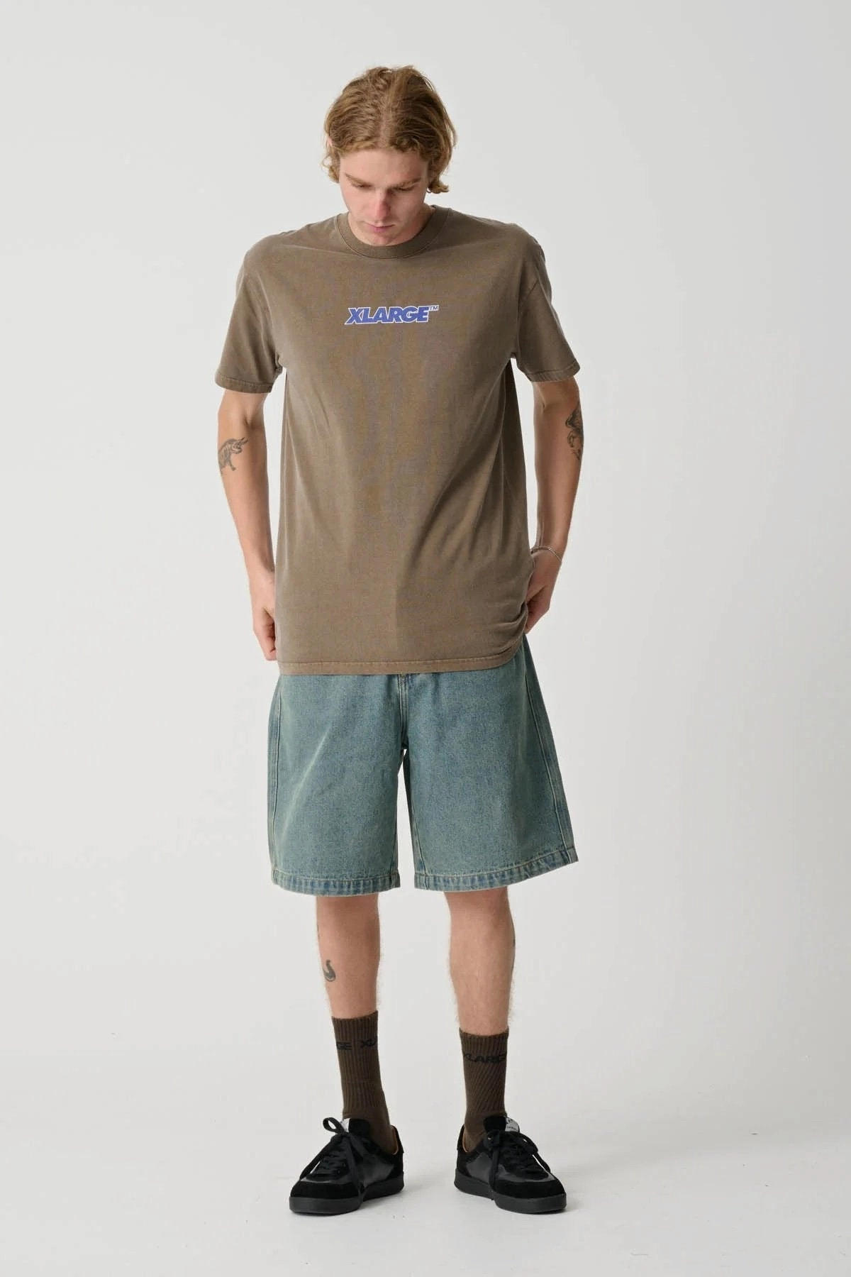 sale online 91 Key Italic OG Short Sleeve Tee Pigment Coffee