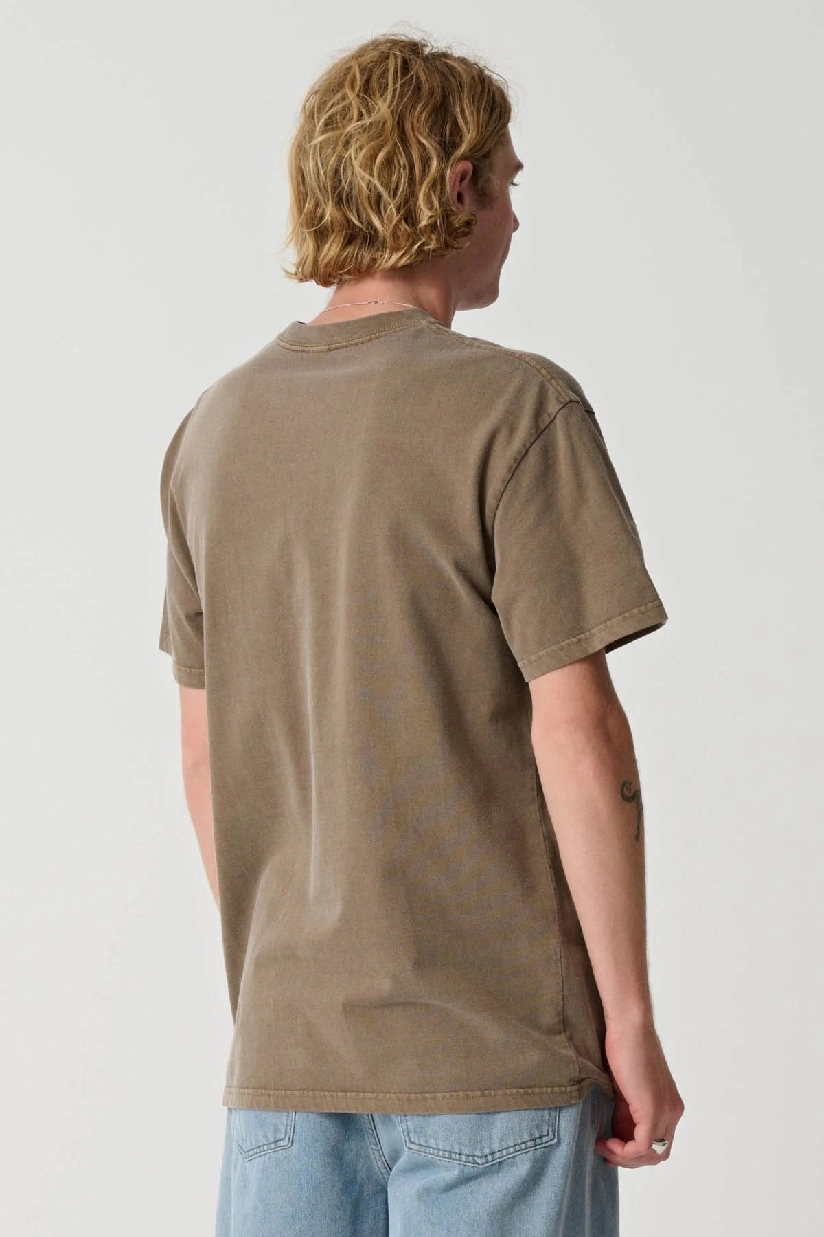 sale online 91 Key Italic OG Short Sleeve Tee Pigment Coffee