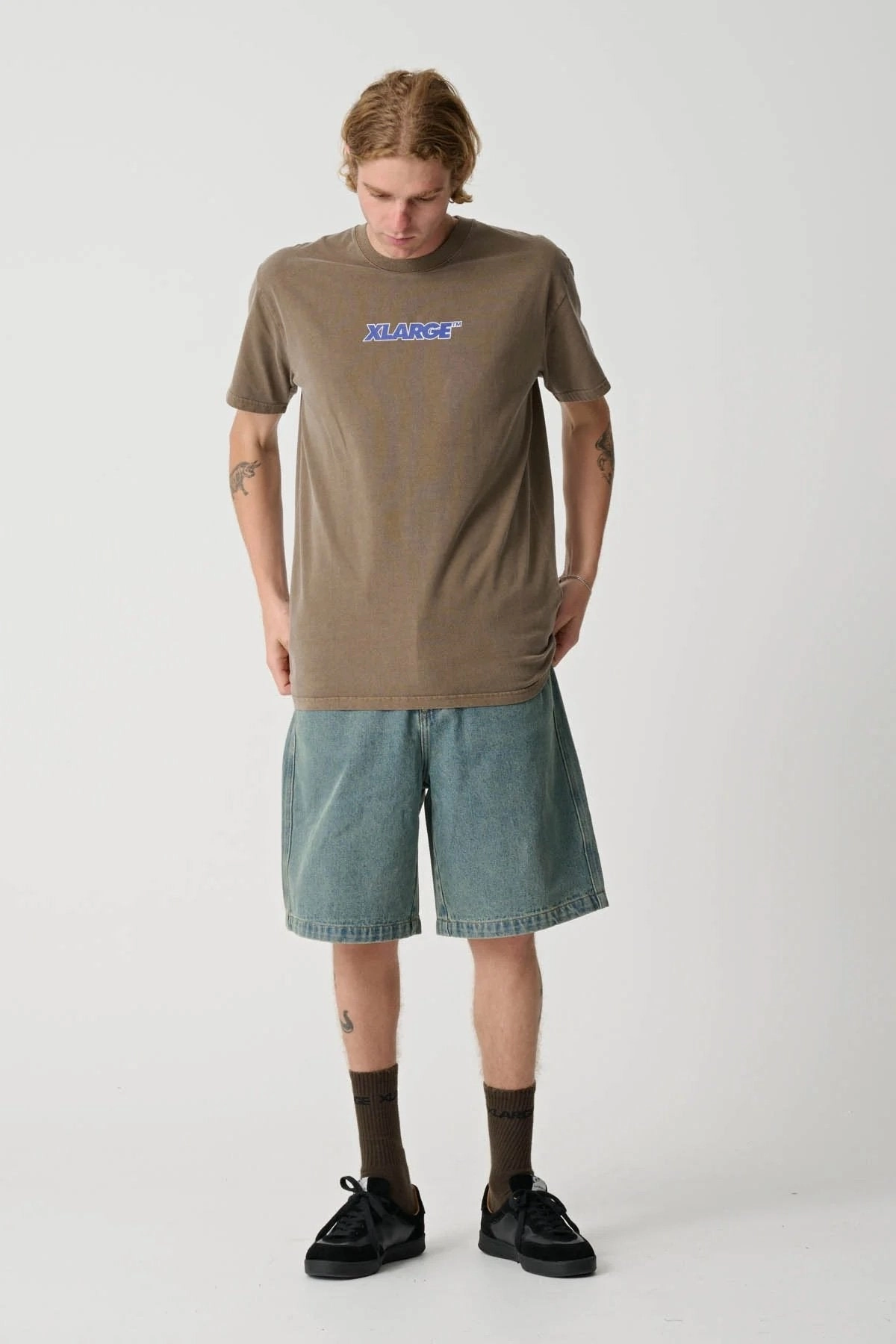 sale online 91 Key Italic OG Short Sleeve Tee Pigment Coffee