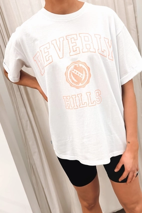 sale phone Beverly Hills Tee White sale phone