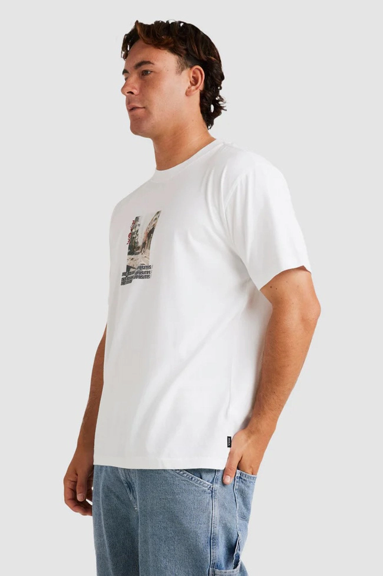sale sign Downtown Short Sleeve Tee White