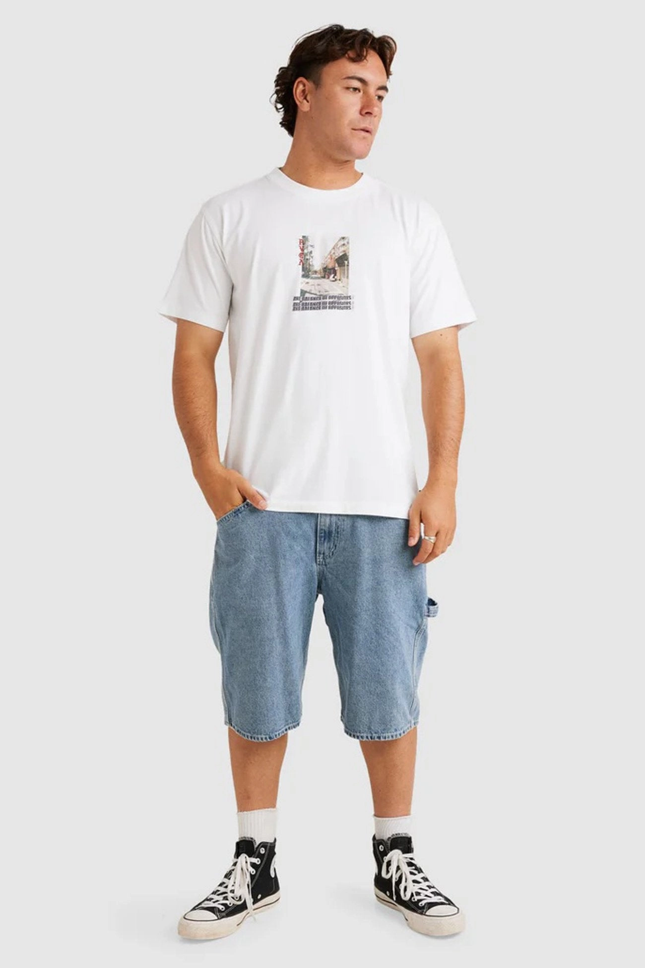 sale sign Downtown Short Sleeve Tee White