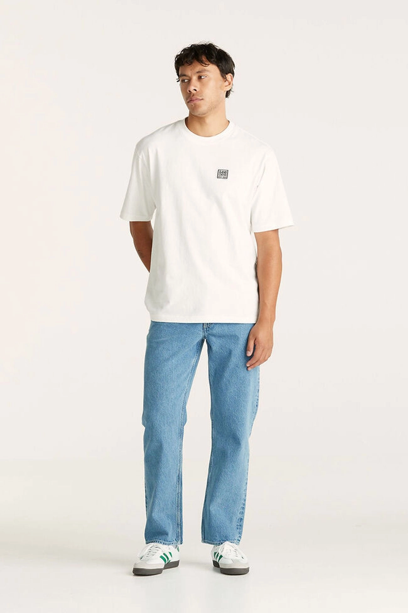 sale women clothes L-Three Baggy Jean Radio Edit Blue