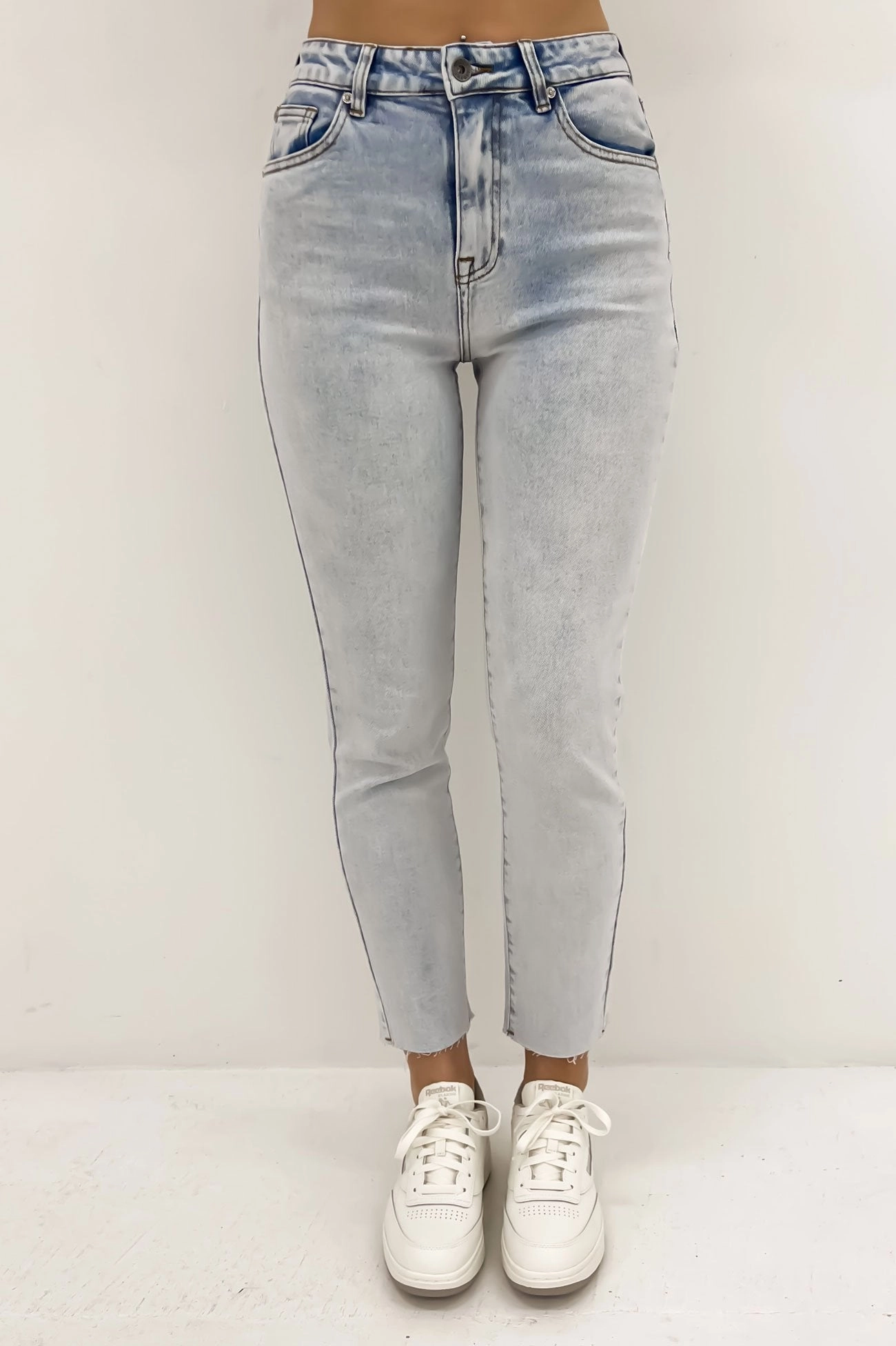 ikea sale Monica Mom Comfort Jean Bleach sale jeans