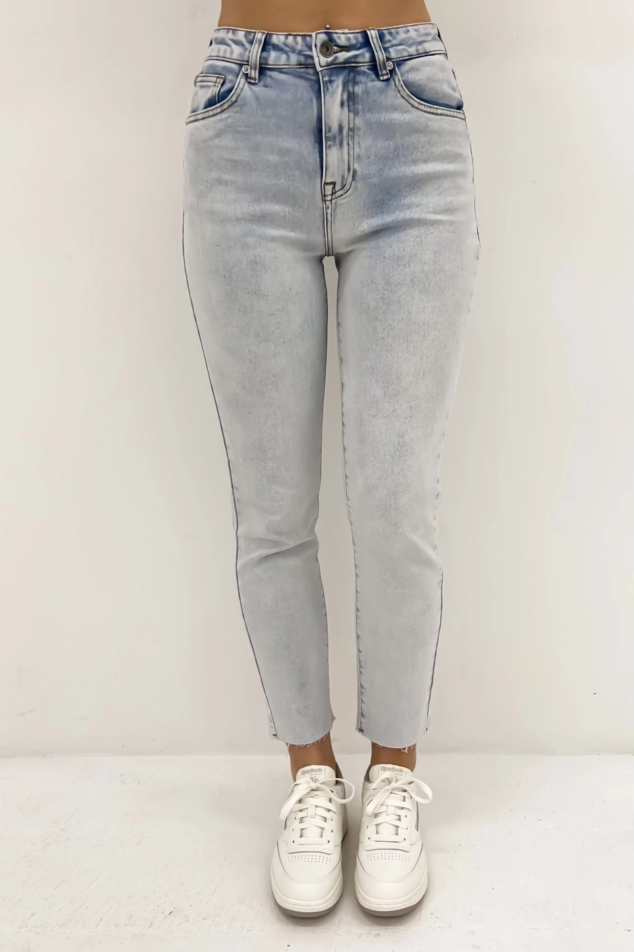 sale jewellery Monica Mom Comfort Jean Bleach sale hoodies