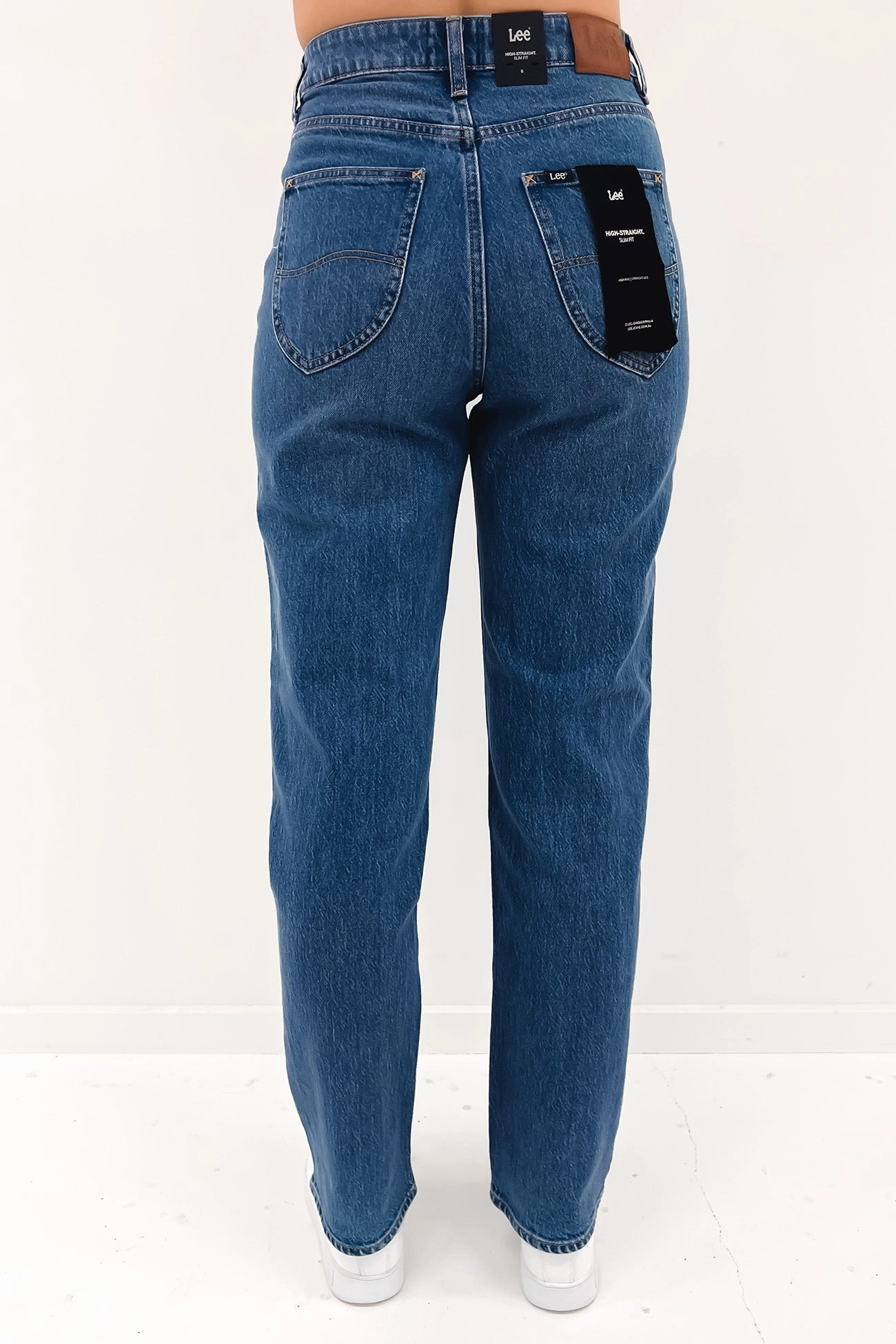 sale zapatillas mujer High Straight 80 Jean Zenon Blue