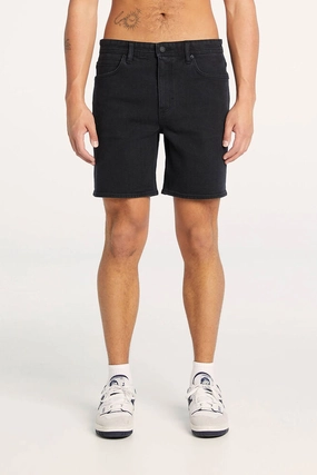 sale zara L-Three Short Industry Black sale meesho