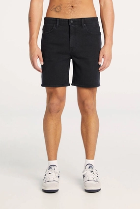sale zara L-Three Short Industry Black sale meesho