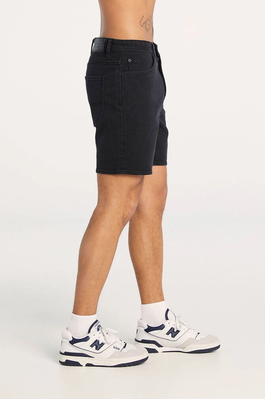 sale zara L-Three Short Industry Black